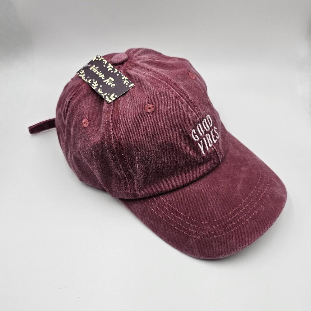 Denim Baseball Hat Womens Adjustable Strapback Cap Vivian Roe Fast Shipping